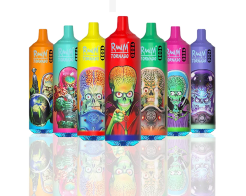 RAndM Tornado 9000 Puffs Disposable Vape Box of 10