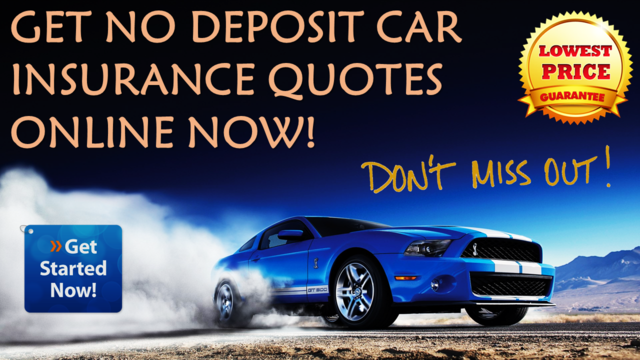 No Deposit Car Insurance Policy Available At Affordable